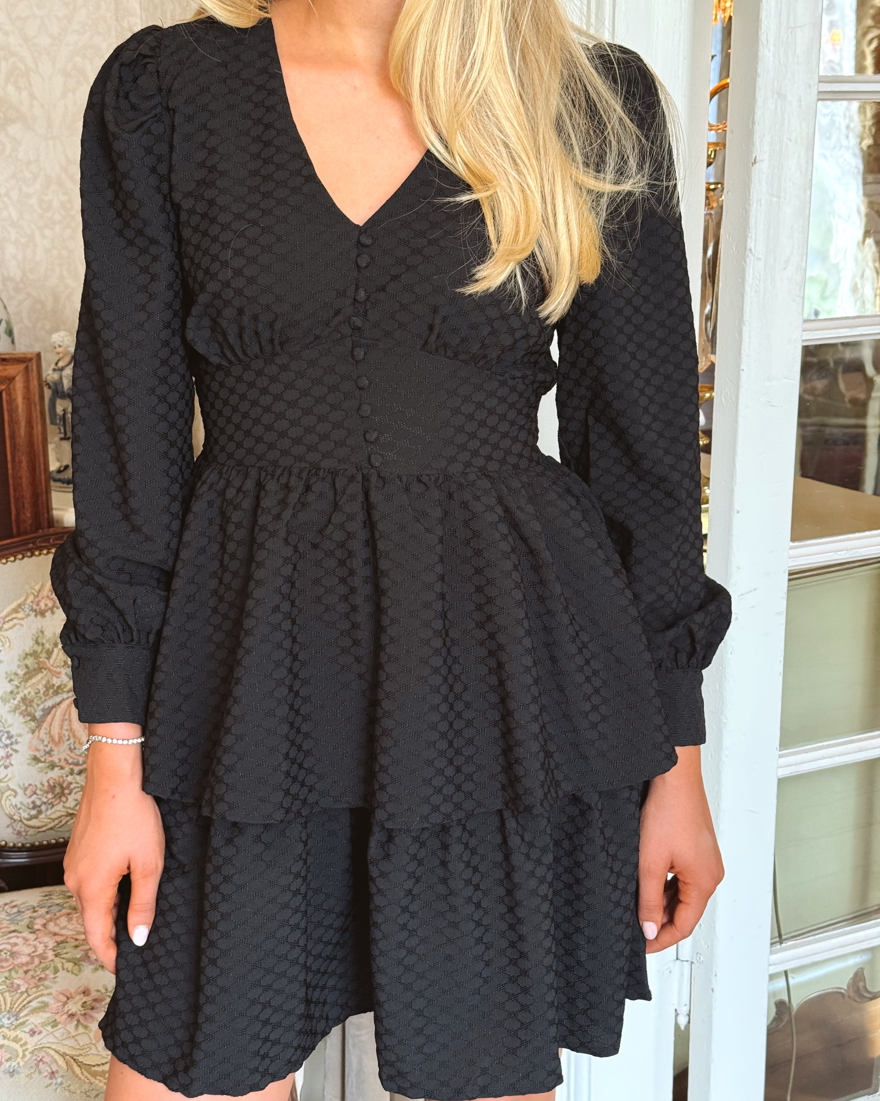 VMAUGUSTA Short Dress - Black
